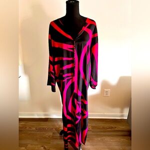 New Vibrant Moroccan Style Kaftan stylish design/Perfect for Pool/loungewearwear